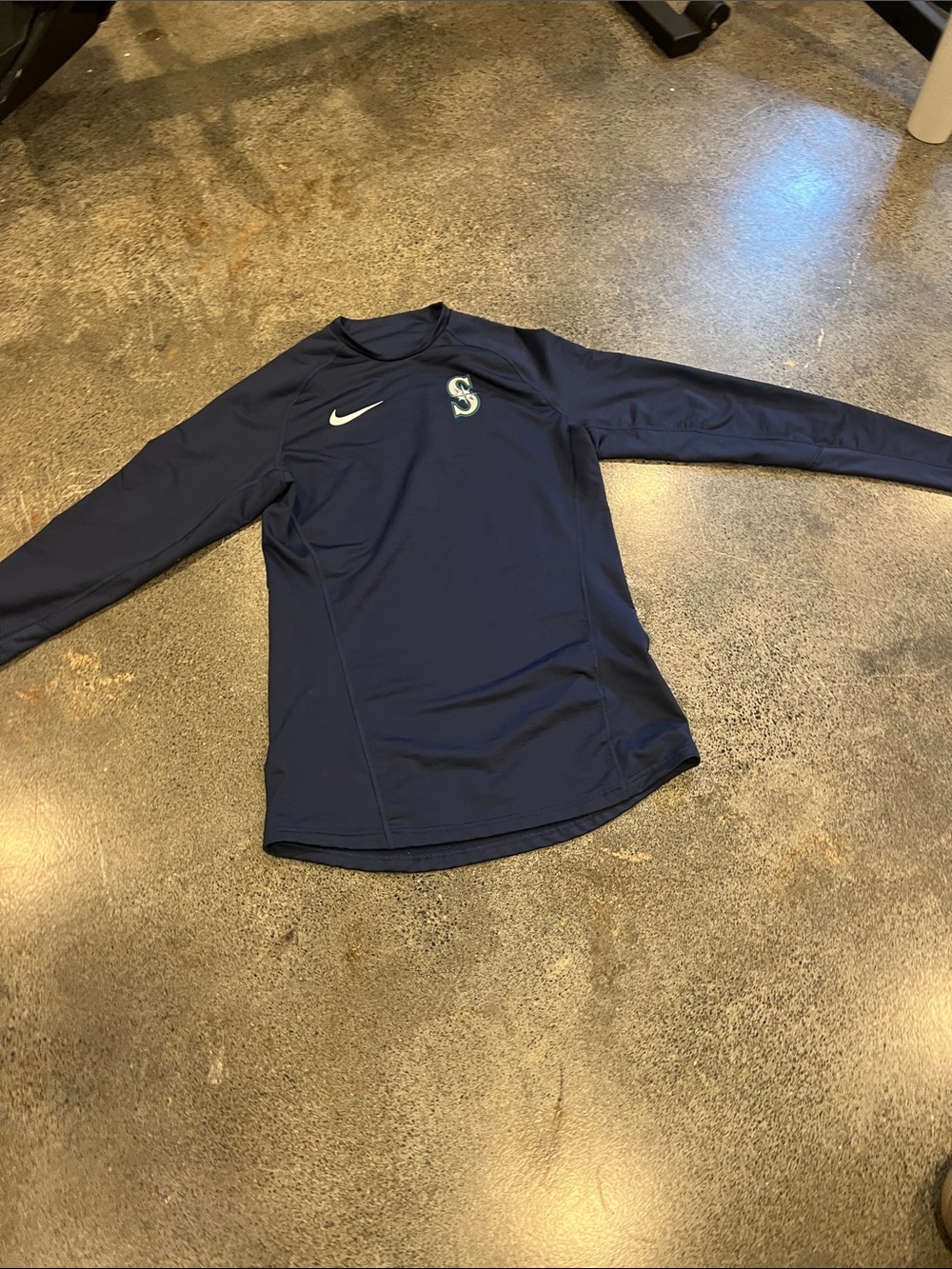 Nike Seattle Mariners Navy Long-Sleeve Performance Shirt